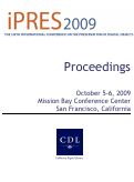 Cover page of Towards a Methodology for Software Preservation