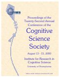 Cover page: Cognitive Science Society title