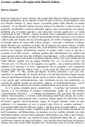 Cover page: <em>Fortuna</em> e politica all’origine della filosofia italiana
