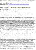 Cover page: Forme, Signification, et Structure des Systêmes de Sélection du Savoir