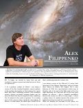 Cover page: Interview with Professor Alexei Filippenko