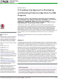 Cover page: A Crowdsourcing Approach to Developing and Assessing Prediction Algorithms for AML Prognosis