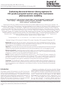 Cover page: Evaluating darunavir/ritonavir dosing regimens for HIV-positive pregnant women using semi-mechanistic pharmacokinetic modelling