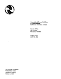 Cover page: Computational-Process Modelling of Travel Decisions: Review and Conceptual Analysis