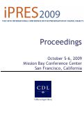Cover page: Implementing Metadata that Guides Digital Preservation Services