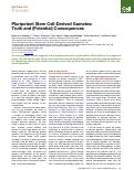 Cover page: Pluripotent Stem Cell-Derived Gametes: Truth and (Potential) Consequences