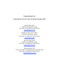 Cover page: Valuing Human Life: Estimating the Present Value of Lifetime Earnings, 2000