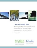 Cover page: Trees and Power Lines: Minimizing Conflicts between Electric Power Infrastructure and the Urban Forest