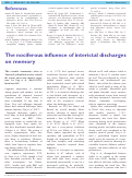 Cover page: The nociferous influence of interictal discharges on memory.