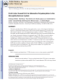 Cover page: ELAV Links Paused Pol II to Alternative Polyadenylation in the Drosophila Nervous System