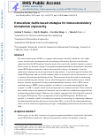 Cover page: Extracellular Matrix‐Based Strategies for Immunomodulatory Biomaterials Engineering