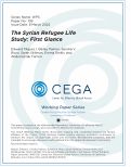 Cover page: The Syrian Refugee Life Study: First Glance