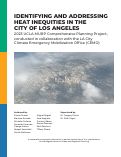 Cover page: Identifying and Addressing Heat Inequities in the City of Los Angeles