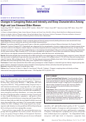 Cover page: Changes in Caregiving Status and Intensity and Sleep Characteristics Among High and Low Stressed Older Women.