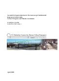 Cover page: An analytical approximation for the macropscopic fundamental diagram of urban traffic