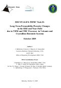 Cover page: DECOVALEX-THMC Task D: Long-Term Permeability/Porosity Changes in the EDZ and Near Field 
due to THM and THC Processes in Volcanic and Crystaline-Bentonite Systems, Status Report October 
2005