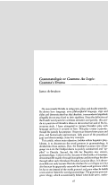 Cover page: Grammatologie or Gramma Au Logis: Gramma's Drama