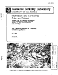 Cover page: 1991 Conference Summary on Computing in High Energy Physics