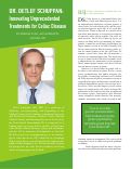 Cover page: Innovating Unprecedented Treatments for Celiac Disease (Interview with Dr. Detlef Schuppan)