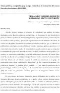 Cover page: Clase política, compadrazgo y hampa cultural en la formación del canon literario dominicano (1996-2012)
