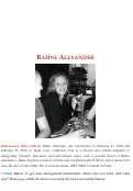 Cover page: Rahne Alexander: Out in the Redwoods, Documenting Gay, Lesbian, Bisexual, Transgender History at the University of California, Santa Cruz, 1965-2003