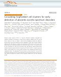 Cover page: Circulating trophoblast cell clusters for early detection of placenta accreta spectrum disorders