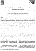 Cover page: Behavioral perinatology: Biobehavioral processes in human fetal development