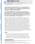 Cover page: Immunotherapy of head and neck cancer: Emerging clinical trials from a National Cancer Institute Head and Neck Cancer Steering Committee Planning Meeting