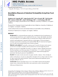 Cover page: Quantitative measure of intestinal permeability using blue food coloring