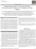 Cover page: Unified Staging System for Lewy Body Disorders: Clinicopathologic Correlations and Comparison to Braak Staging.