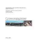 Cover page: Unintended Impacts of Increased Truck Loads on Pavement Supply-chain Emissions