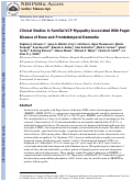 Cover page: Clinical studies in familial VCP myopathy associated with Paget disease of bone and frontotemporal dementia