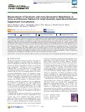 Cover page: Measurement of Saccharin and trans-Resveratrol Metabolites in Urine as Adherence Markers for Small Quantity Lipid-Based Nutrient Supplement Consumption
