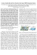 Cover page: Latency, Bandwidth and Power Benefits of the SuperCHIPS Integration Scheme