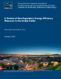 Cover page: A Review of Non-Regulatory Energy Efficiency Measures in the United States