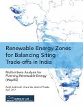 Cover page: Renewable Energy Zones for Balancing Siting Trade-offs in India: Multi-Criteria Analysis for Planning Renewable Energy (MapRE)