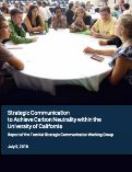Cover page: Strategic Communication to Achieve Carbon Neutrality within the University of California