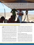Cover page: ArchField in Jordan: Real-Time GIS Data Recording for Archaeological Excavations
