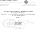 Cover page: 2005-2006 Coachella Valley MSHCP Monitoring Framework Priorities: Impacts of Exotic Weed Species including Saharan Mustard (Brassica TournefortiiI)