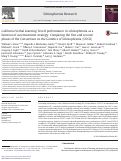 Cover page: California verbal learning test-ii performance in schizophrenia as a function of ascertainment strategy: Comparing the first and second phases of the consortium on the genetics of schizophrenia (COGS)