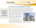 Cover page: Fruit and Nut Tree Pruning Guidelines for Arborists