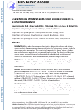 Cover page: Characteristics of Veteran and Civilian Suicide Decedents: A Sex-Stratified Analysis