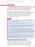 Cover page: Longitudinal Quantitative Assessment of Coronary Atherosclerotic Plaque Burden Related to Serum Hemoglobin Levels