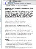 Cover page: Reliability of Clinical Assessments in Older Adults With Syncope or Near Syncope