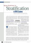 Cover page: Design guidelines for stratification in underfloor air distribution (UFAD) systems