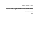 Cover page: Reborn songs of childhood dreams