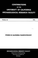 Cover page: Studies in California Paleopathology