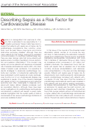 Cover page: Describing Sepsis as a Risk Factor for Cardiovascular Disease
