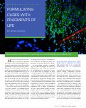 Cover page: Formulating Cures with Fragments of LIfe