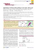 Cover page: Optimization of Phenyl Indole Inhibitors of the AAA+ ATPase p97